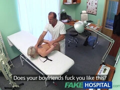 Tattooed blonde gets drilled hard by her fakehospital doctor