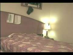 Couple in hotel hidden web web cam.