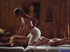 Lamer culo, Rubia, Corridas, Europeo, Masaje, Coño, Cabello corto, Tetas