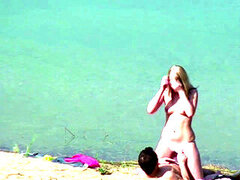 Atrapados, Pareja, Alemán, Al aire libre, Público, Espía, Adolescente, Voyeur