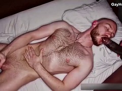 素人, アナル, 黒人, カップル, イく瞬間, 黒人, 顔射, ドイツ人