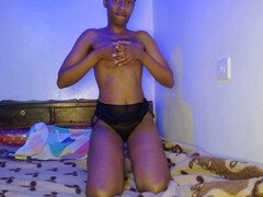 super naughty little one gets playful with some squirting fun