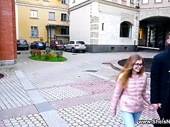 Leie, Spermaladung, Würgen, Lecken, Muschi, Reiten, Schreiend, Dürr