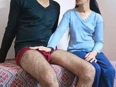 Rondelette, Indienne, Maman, Chatte, Mouillée