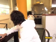 デカ尻, デカチン, フェラチオ, 兄弟, 惨い, 汚れた　, インド人, 姉妹