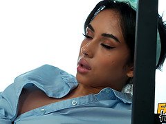 18 jahre, Stellung 69, Grosser schwanz, Braunhaarige, Hd, Orgasmus, Muschi, Schreiend