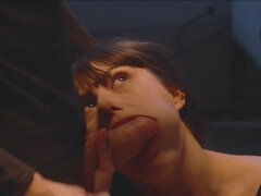 Anal, Sucer une bite, Brunette brune, Tir de sperme, En levrette, Hd, Seins naturels, Chatte