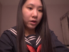 Amateur, Asiatique, Femelle, Japonaise, Élève, Solo, Étudiant, Uniforme