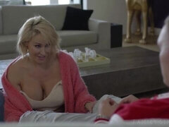 Grosser arsch, Grosser schwanz, Grosse titten, Blasen, Hundestellung, Familie, Milf, Titten