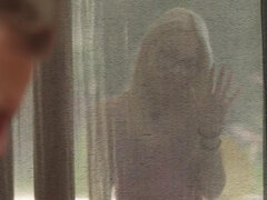 Blasen, Kehlenfick, Frau frau mann, Handjob, Nippel, Tätowierung, Flotter dreier, Titten