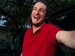 Amateur, Sucer une bite, Voiture, En levrette, De plein air, Maigrichonne, Adolescente, Nénés