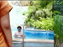 アジア人, デカパイ, セレブ, バック, 自家製, インド人, 母, 自然山雀