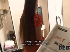 美人, Hd, ロシア人, 魅力的, 剃毛, ティーン, オッパイの