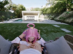 Blasen, Spiele, Handjob, Hd, Masturbation, Im freien, Pov, Titten