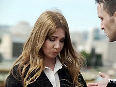 Ass fuck, stocking, blond