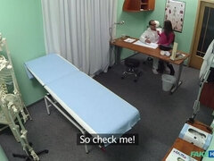 Enthousiasteling, Bedriegen, Arts, Vingeren, Likken, Verpleegster, Gezichtspunt, Uniformpje