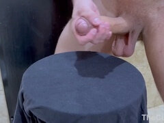 Young, milking, asian