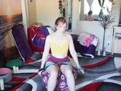 中国人, 大学生, エロ熟女, 足, 熟年, 母, スパンデックス, オッパイの