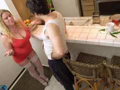 Blonde stepsister Erin Electra creampied and impregnated by stepbrother Matthias Christ