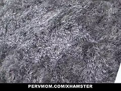 Mature Milf Rubs Stepsons Cock