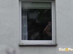 Любители, Сборник, Писсинг, На публике