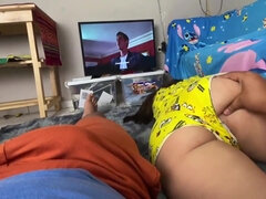 Grosse bite, Gros seins, Brunette brune, Tir de sperme, Queue, Hd, Mère que j'aimerais baiser, Pov