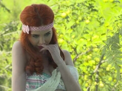 Платье, Поцелуи, Мастурбация, Киски, Рыжие, Бритые, Молоденькие, Втроем