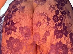 Curvy YouTuber Erika Kay Flashes Pussy in See-Through Dress Try-On Haul - Big Natural Tits & Close-Ups