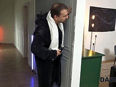 Beauty, Daddy, Ffm, Hd, Russian, Teen, Threesome, Tits