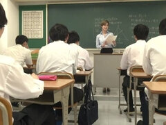 フェラチオ, 衣服着たままセックス, 口内発射, カワイイ, 手コキする, 日本人, 生徒, 教師