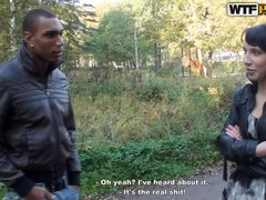 Hot pick up fucking in the forest