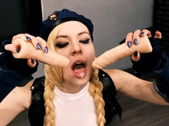Amateur, Anal, Consolador, Hembra, Pajear, Consolador enorme, Solo, Juguetes