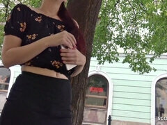 Amateur, Tchèque, Allemand, Naturelle, Réalité, Rousse roux, Seins flasques, Adolescente