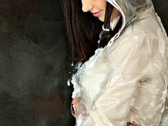 Viele männer bespritzen eine frau, Schwanzloch, Masturbation, Schulmädchen