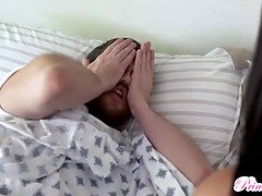 Grosser arsch, Blasen, Braunhaarige, Besamung, Hd, Pov, Schreiend