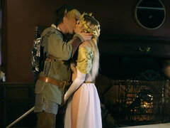 Grosse titten, Blondine, Blasen, Spermaladung, Hd, Natürlichen titten