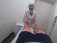 Blasen, Sperma im mund, Arzt, Europäisch, Deutsch, Massage, Krankenschwester, Pov