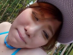 デカパイ, Hd, 日本人, 淫乱熟女, 乳首, アウトドア, ヤリマン