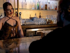 Blowjob action with bewitching Maddie Wren from Digital Playground