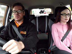 Amateur, Ass, Car, Redhead, Riding