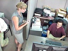 Perra, Rubia, Cfnm, Dominacion femenina, Madres para coger, Oficina