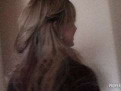 お尻, ブロンド, フェラチオ, バック, 小柄, ハメ撮り, オマンコ, タトゥー