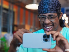 Moms Lick Teens: Karen Fucks The Coffee Shop Girl feat. Sandy Love and Lola Aiko