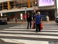 デカ尻, デカパイ, ブロンド, お婆さん, 巨大, 熟年, 自然山雀, 現実