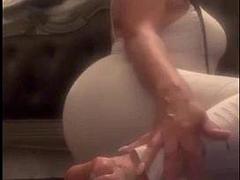 お尻, デカ尻, 足, フェティッシュ, 足フェチ, ラティーナ, 熟年