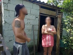Woman in towel seeks plumber's aid, offers sex as payment