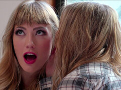 Gros seins, Embrassement, Lesbienne, Léchez, Séduite, Belle mère, Adolescente, Plan cul à trois