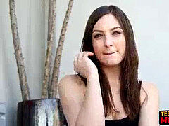 フェラチオ, チン, 巨大, キス, ティーン