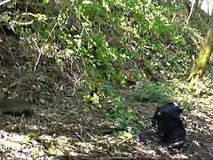 Nude in a Yorkshire wood (7)