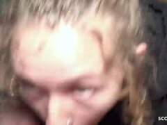 素人, デカチン, チン, ドイツ人, デカチンの, ガリガリ, タトゥー, 三人